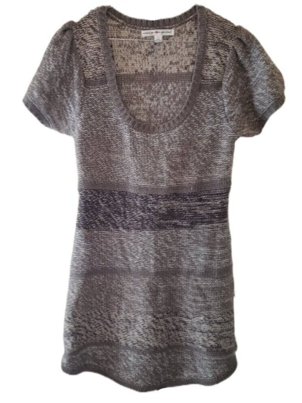 Wearing Your Heart on Your Sleeve Short Sleeve Sweater Dress